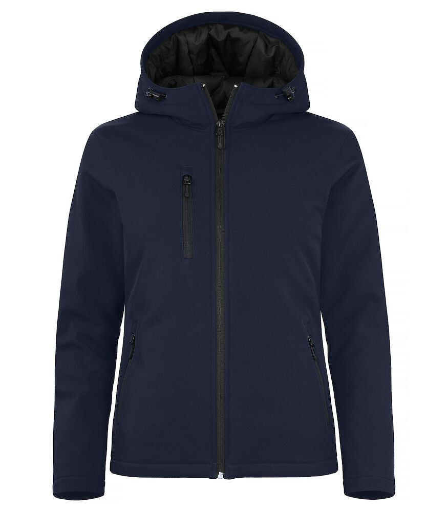Wattierter Hoody Softshell Damen