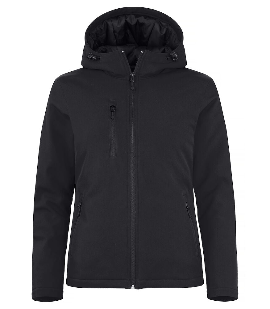 Wattierter Hoody Softshell Damen