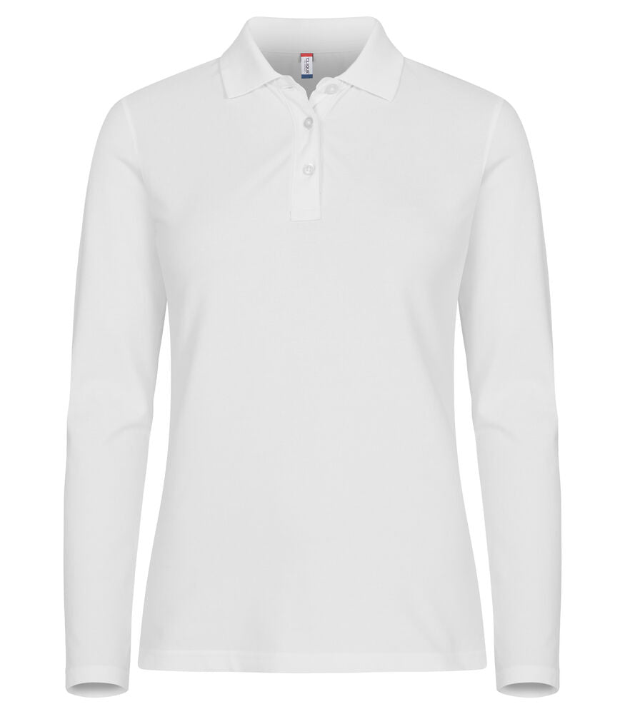 Stretch Premium Polo L/S Women