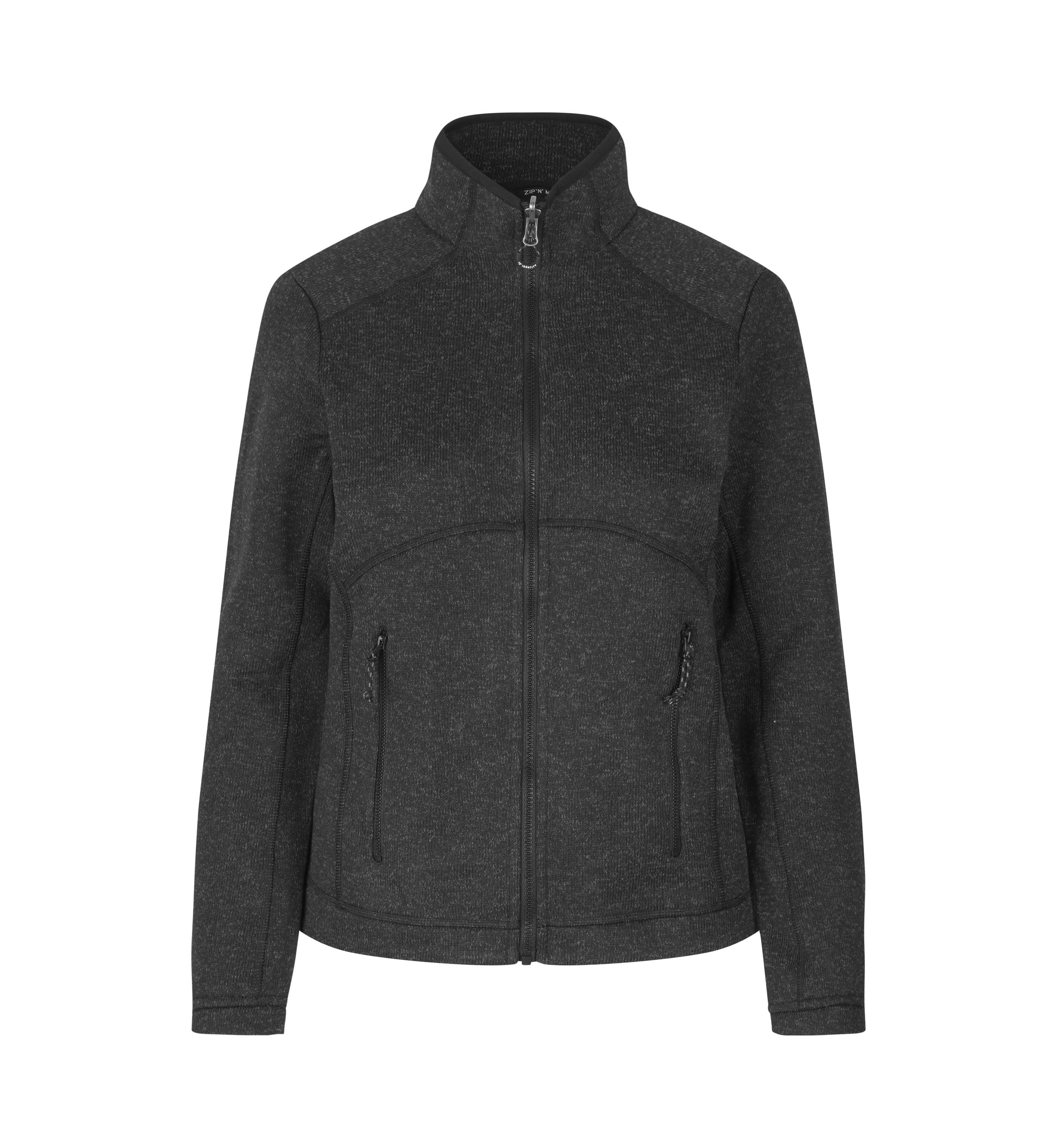 Zip-n-Mix fleece | melange | dam