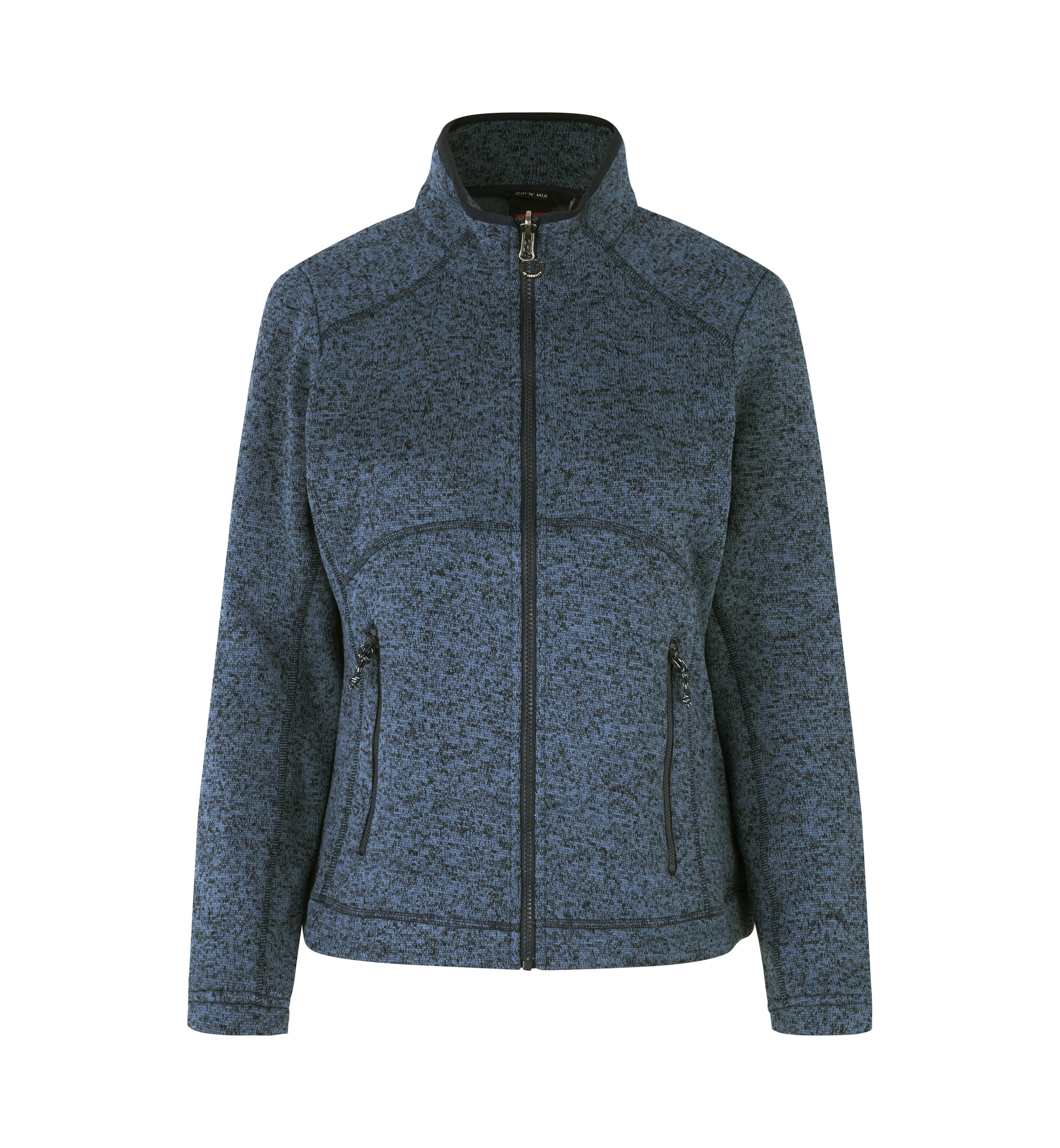 Zip-n-Mix fleece | melange | dam