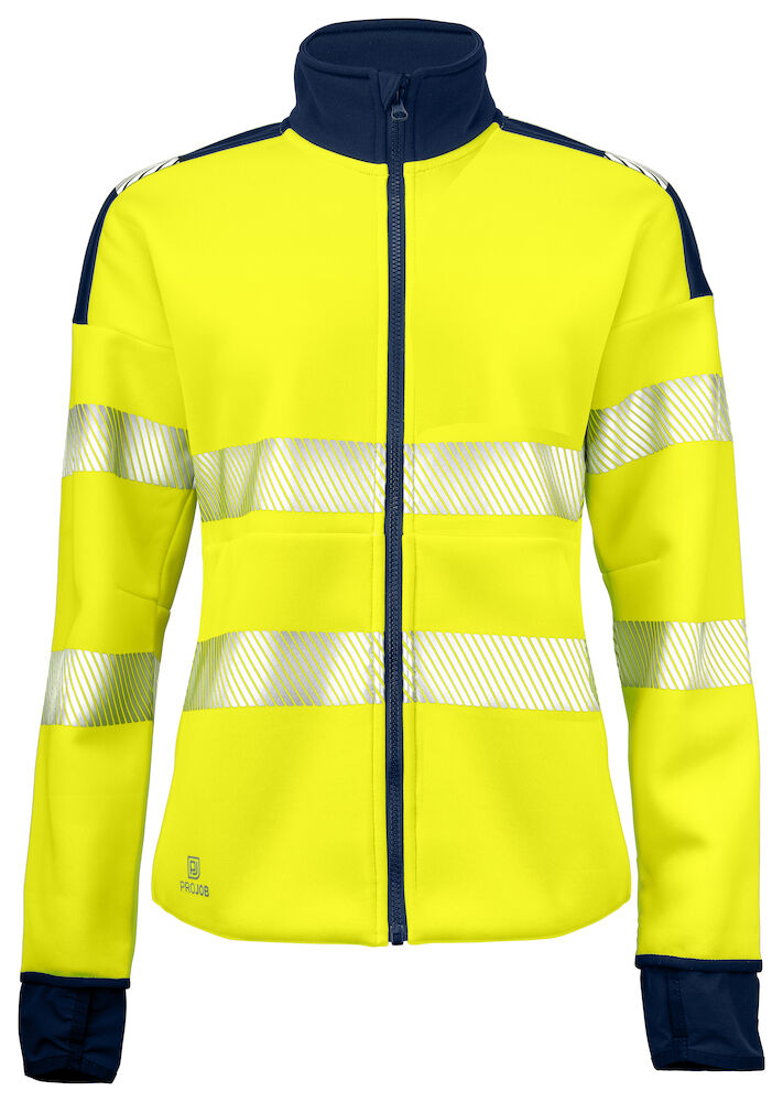 6111 DAMEN-SWEATSHIRT EN ISO 20471 KLASSE 3/2