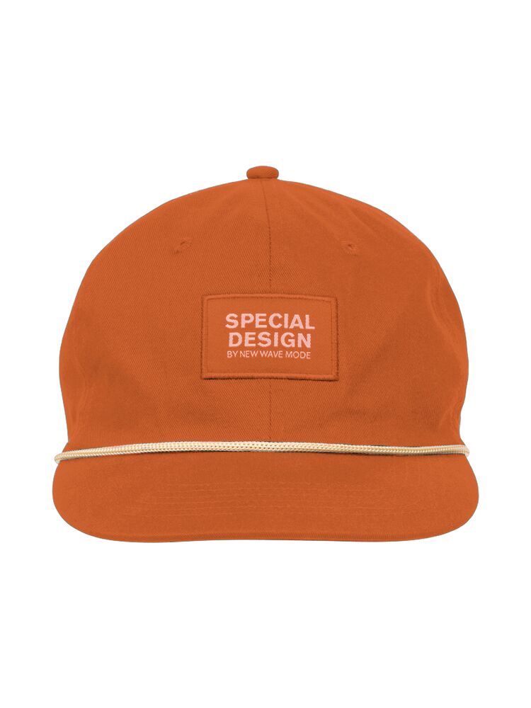 Flat dad cap