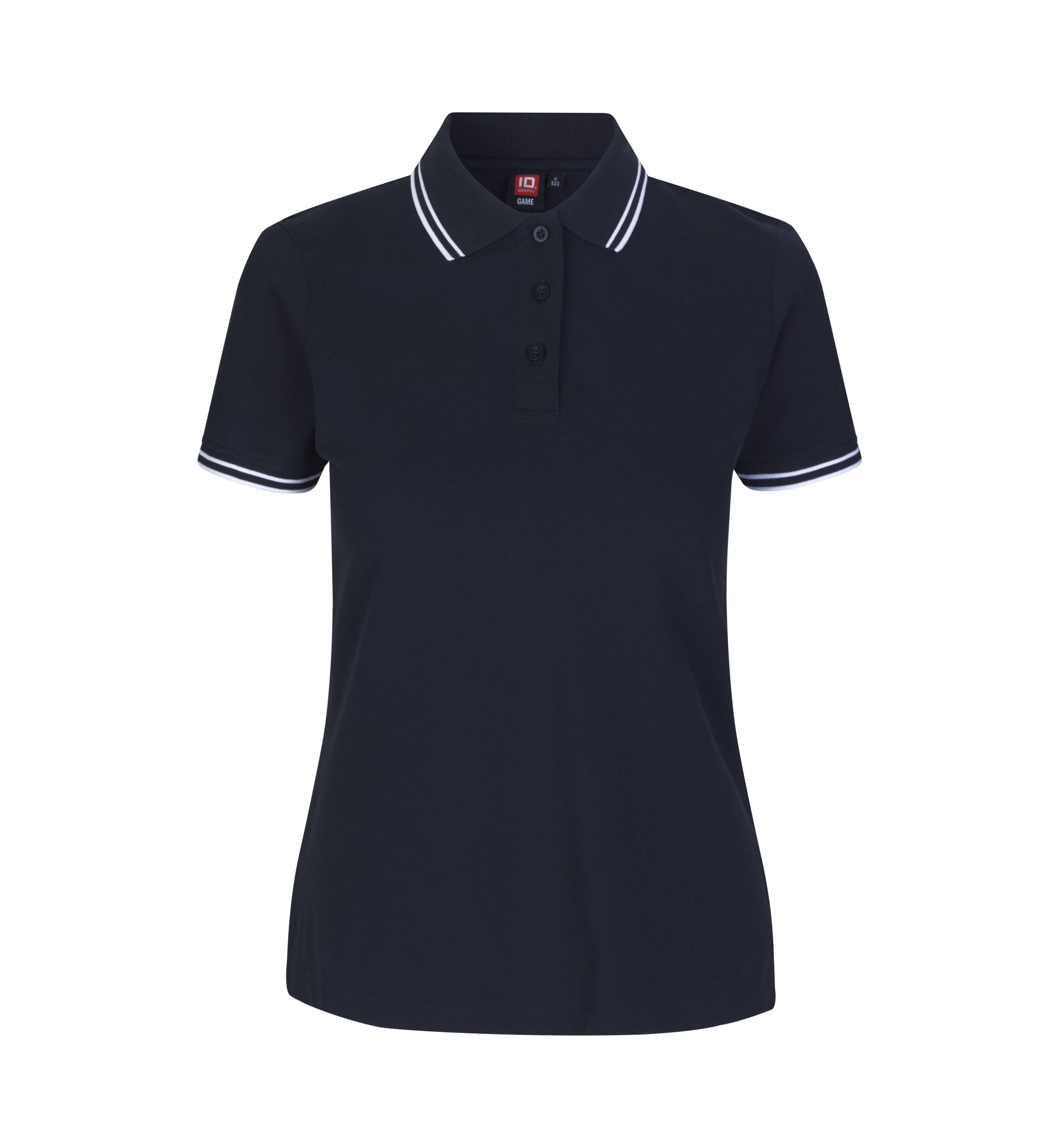 Kontrast-Poloshirt | dehnen | Dame