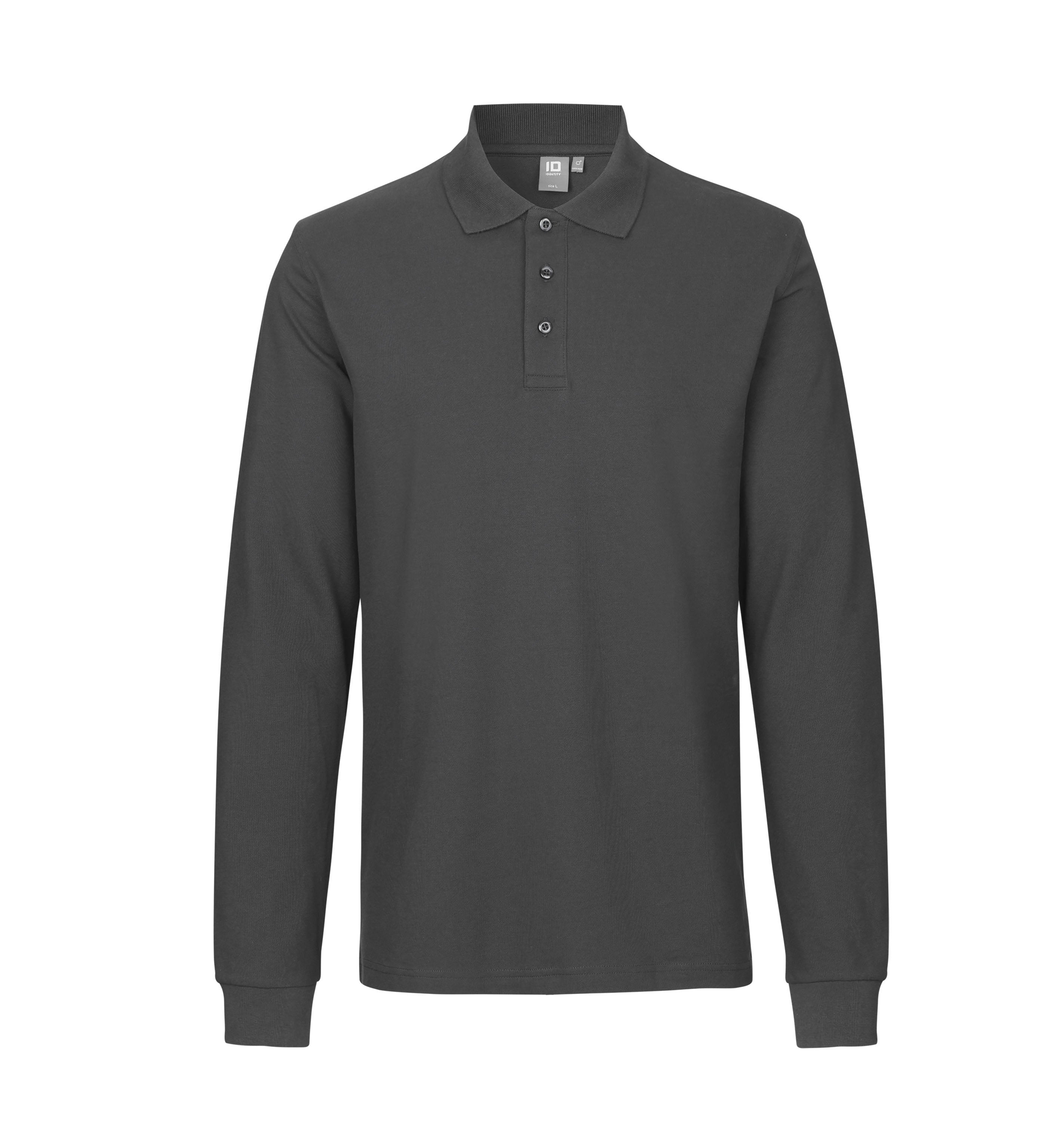 Langarm-Poloshirt | strecken