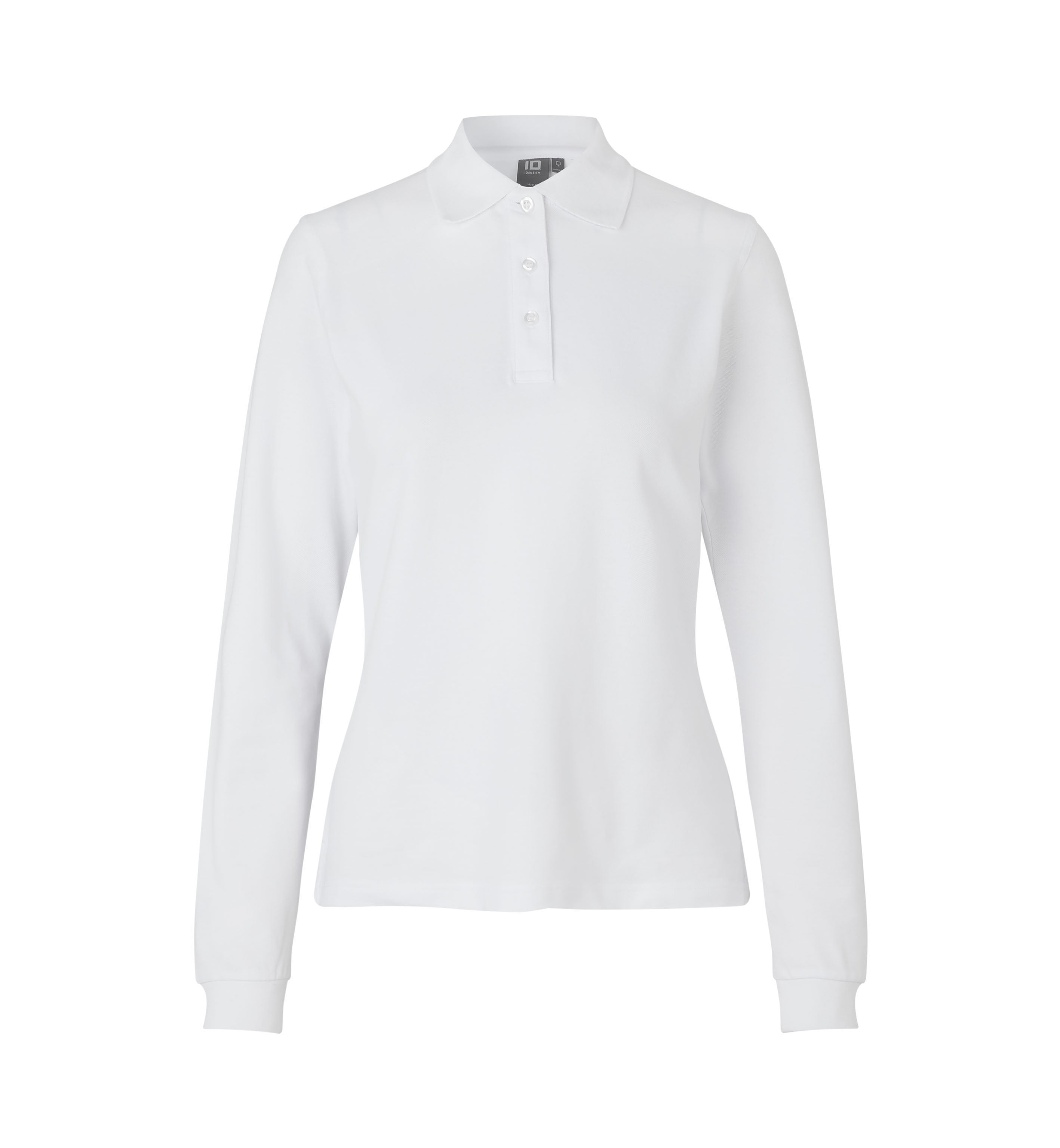 Langarm-Poloshirt | dehnen | Dame