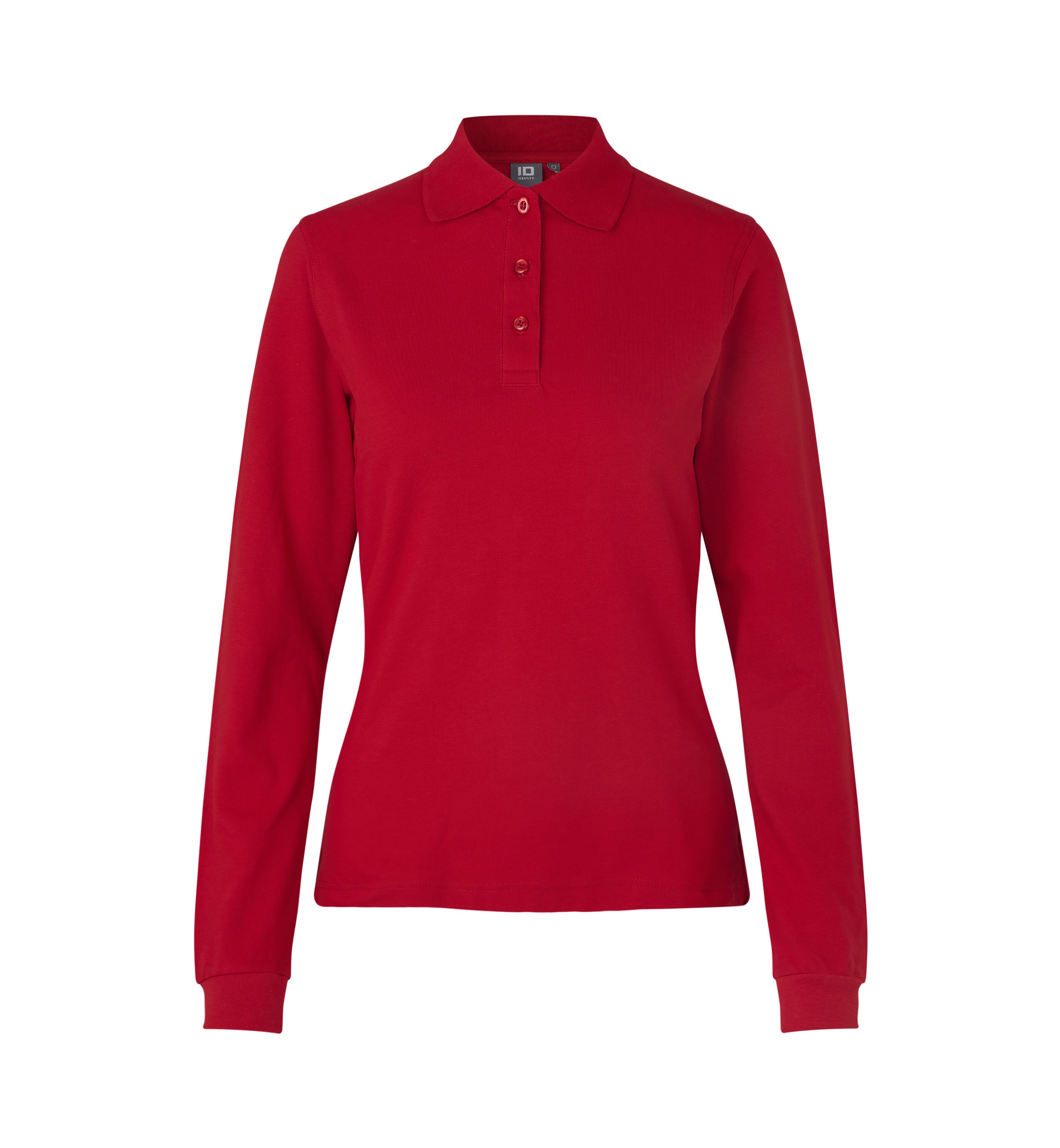 Langarm-Poloshirt | dehnen | Dame