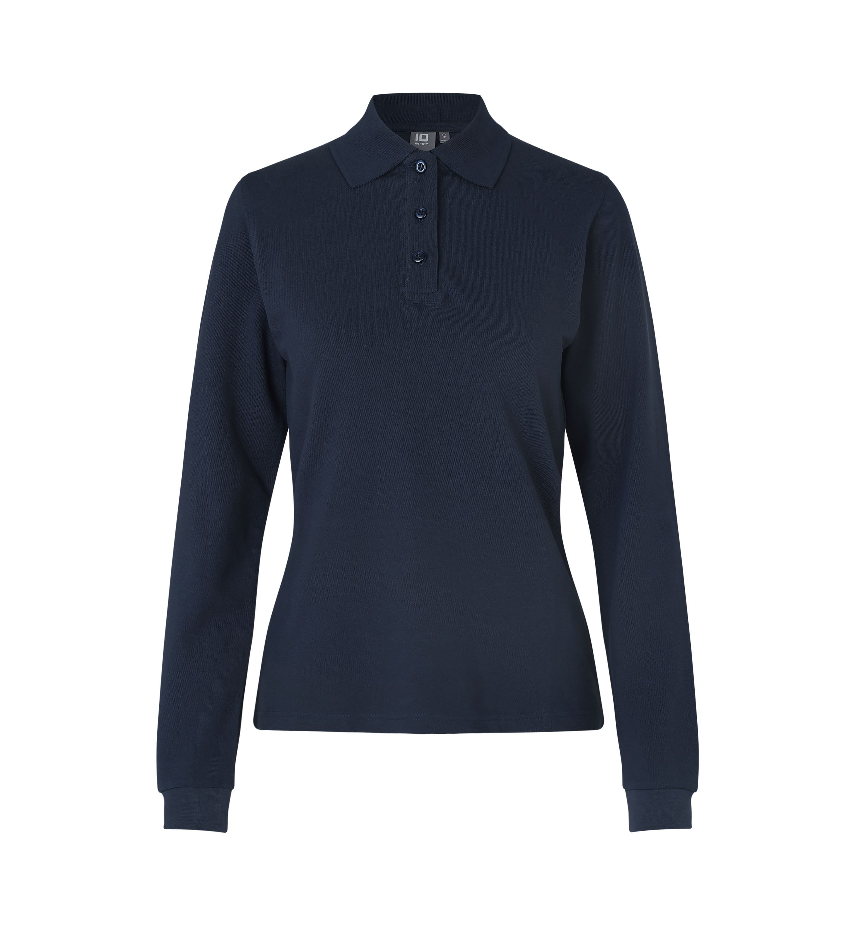 Langarm-Poloshirt | dehnen | Dame