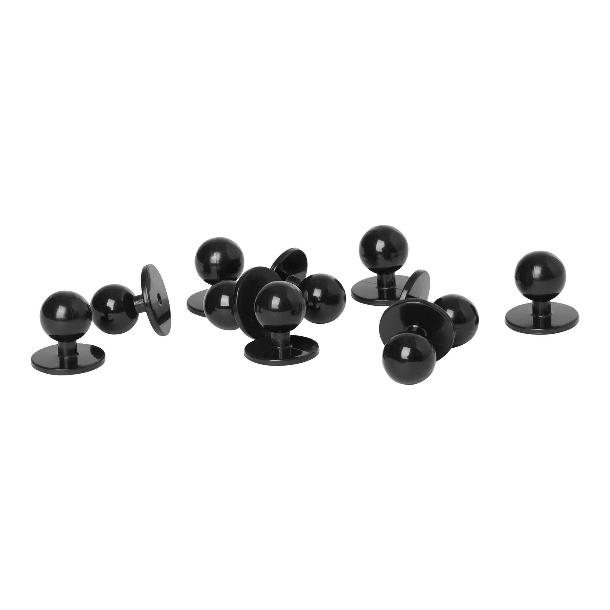 Stud buttons 10-pack