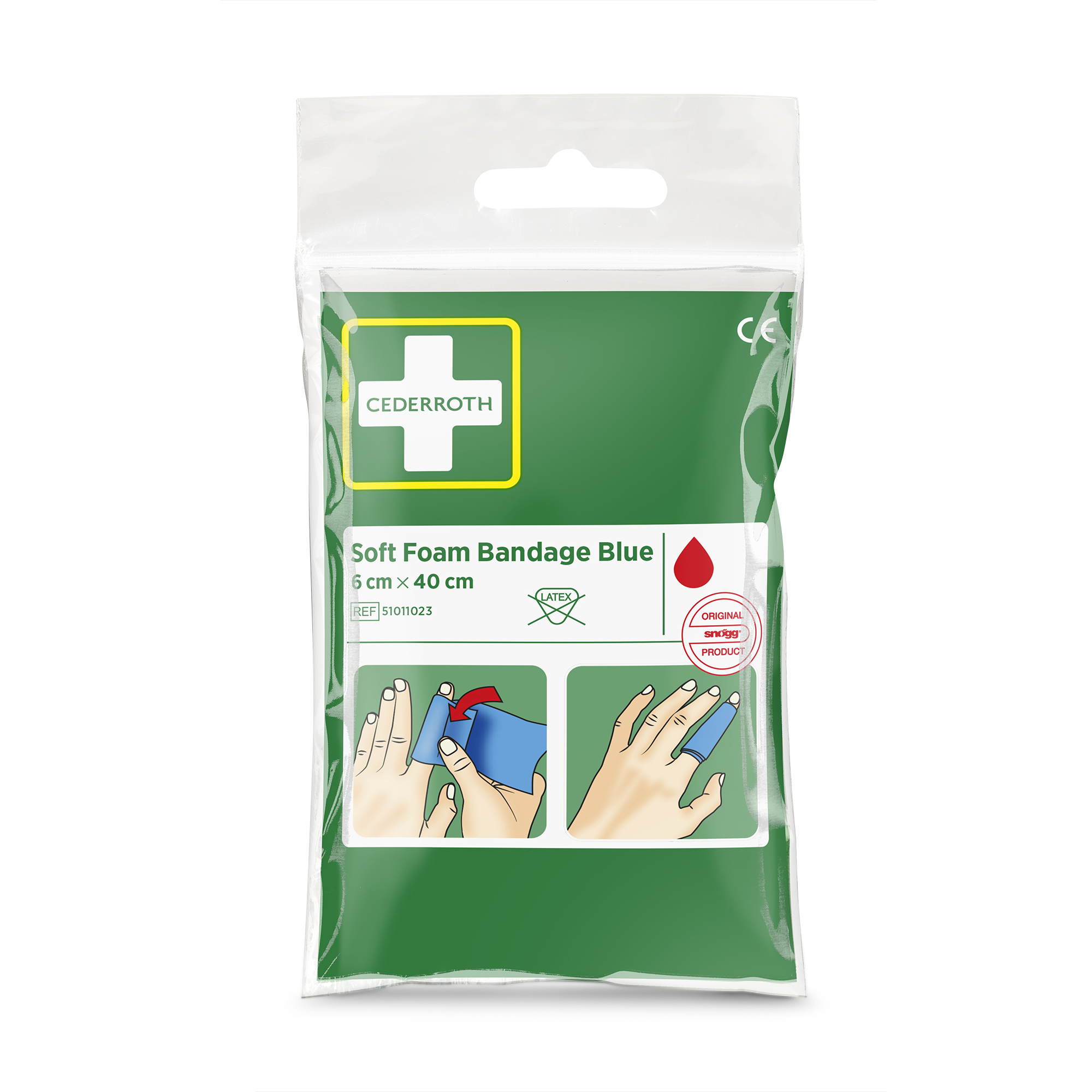 Food Handling Soft Foam Pocket Bandage