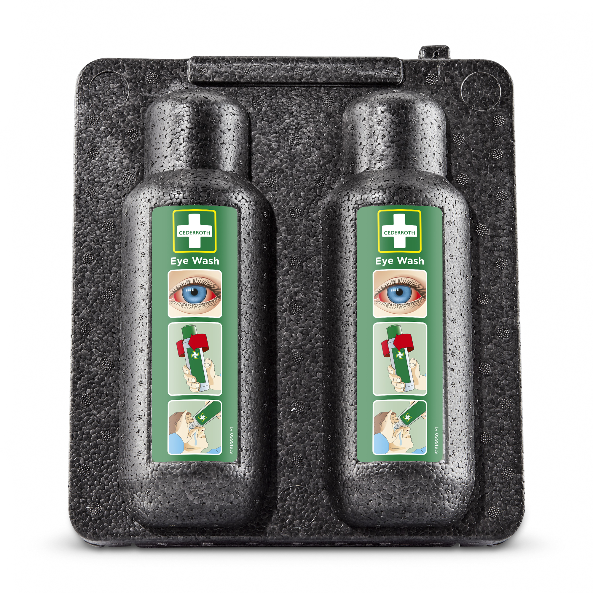 Heating Cabinet for 2 Eye Wash