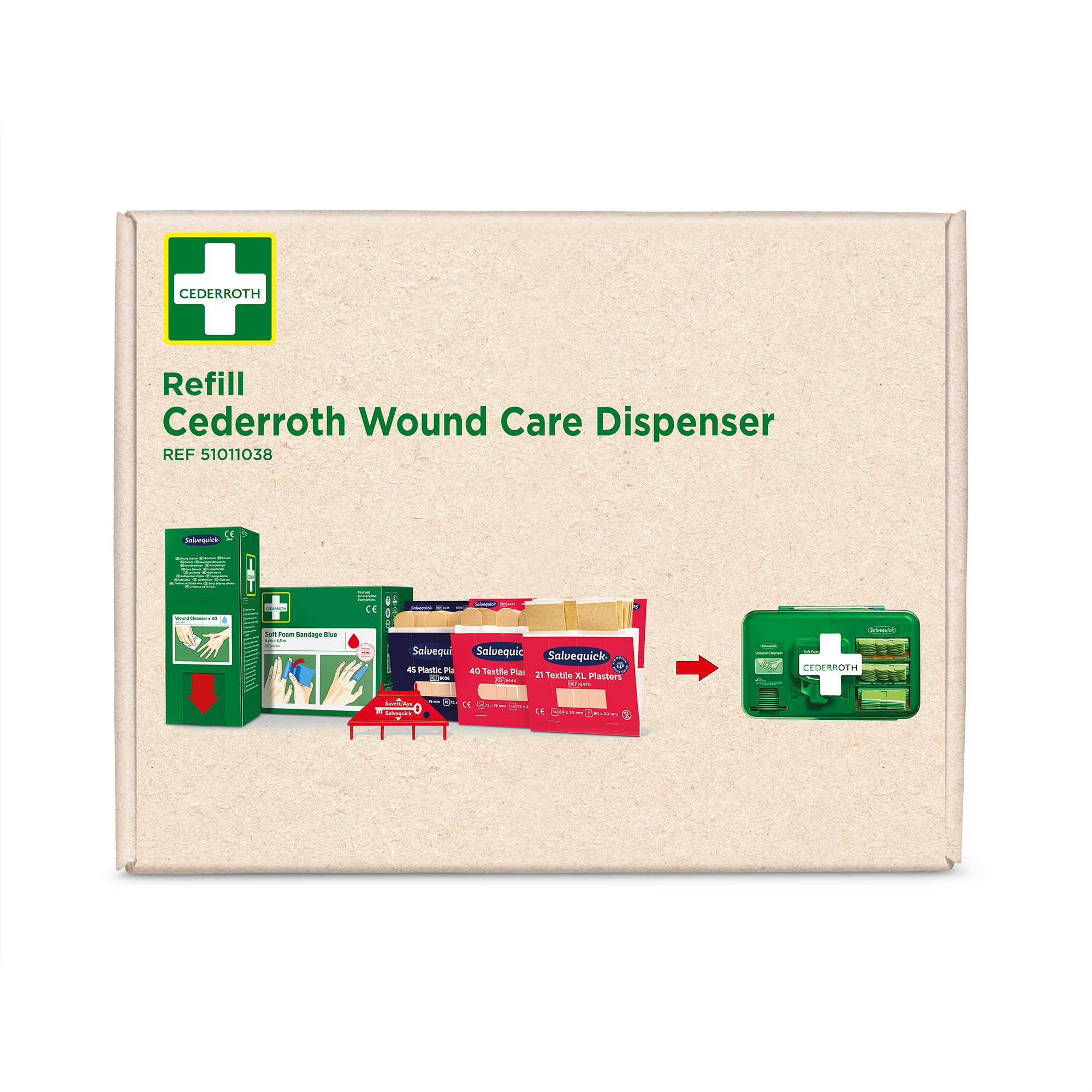 Complete Wound Care Dispenser Refill