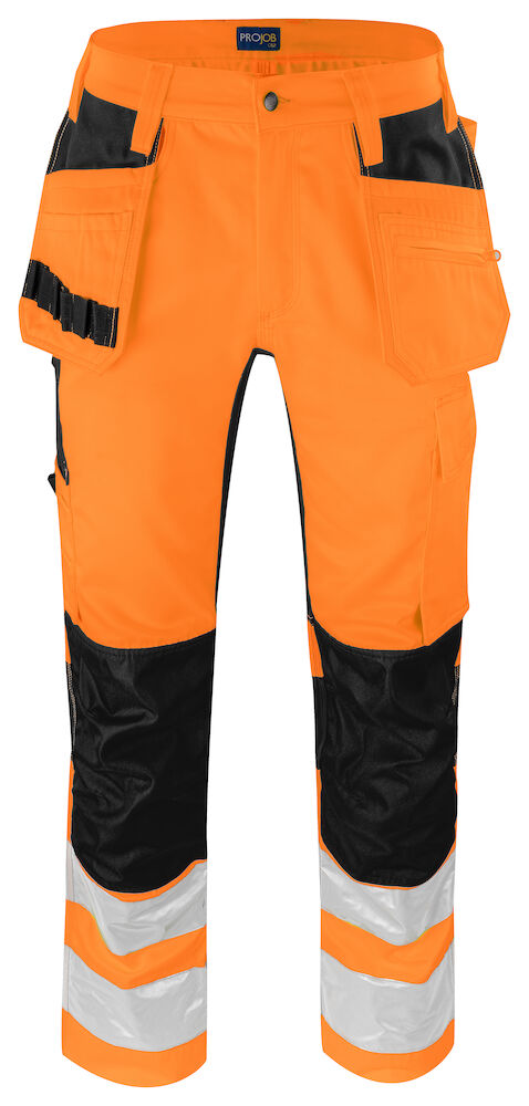 6570 HANTVERKSBYXA STRETCH EN ISO 20471 KLASS 2