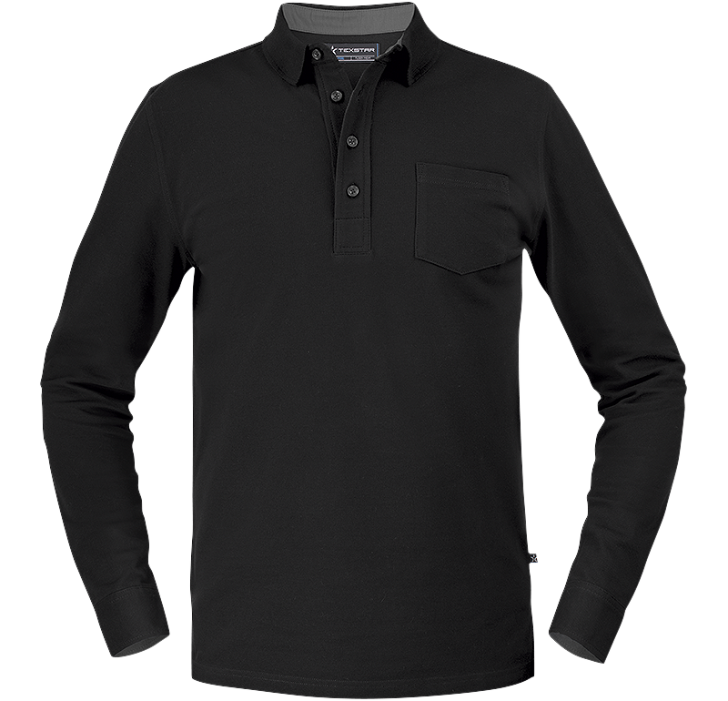 Stretch Pique L/S