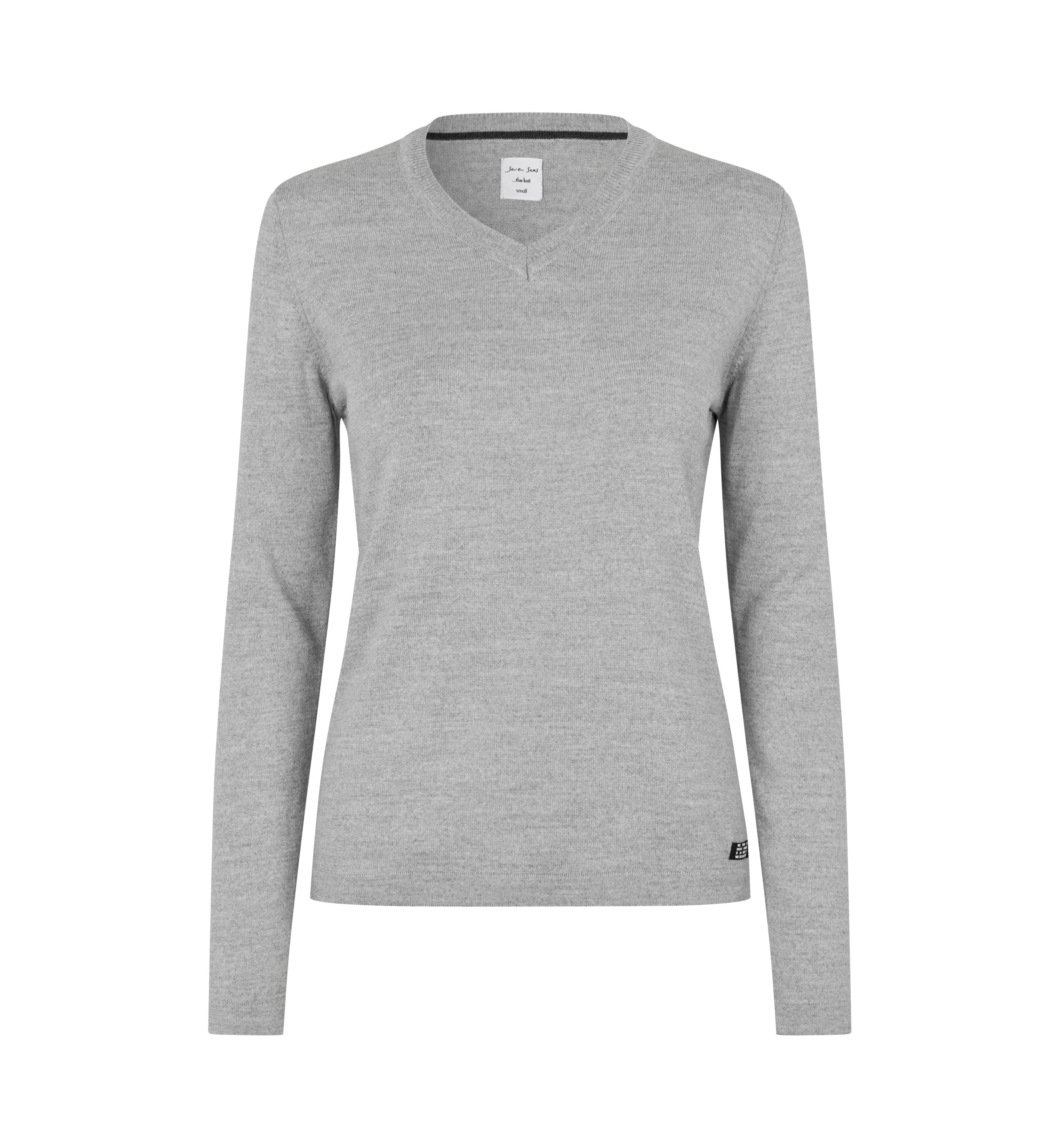 SEVEN SEAS The knit | v-neck | dam
